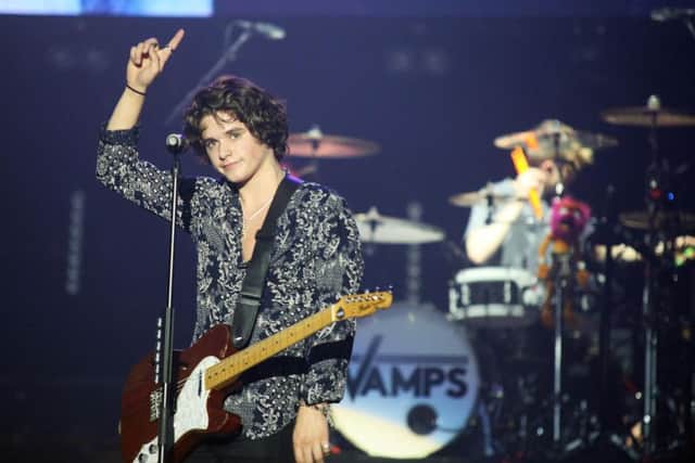 The Vamps performing at Sheffield Arena earlier this year