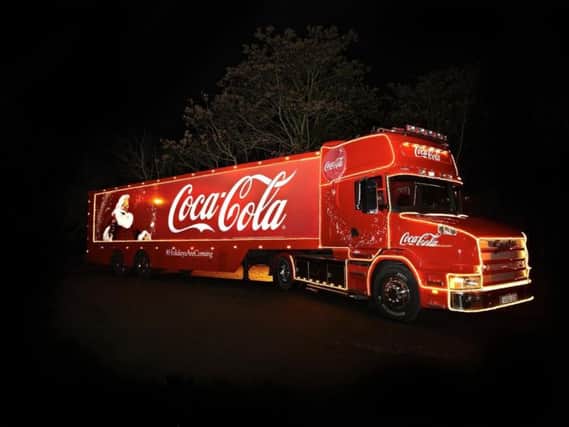 The Coca-Cola truck is not coming to Sheffield.