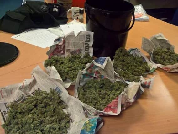 Cannabis seized in Wath