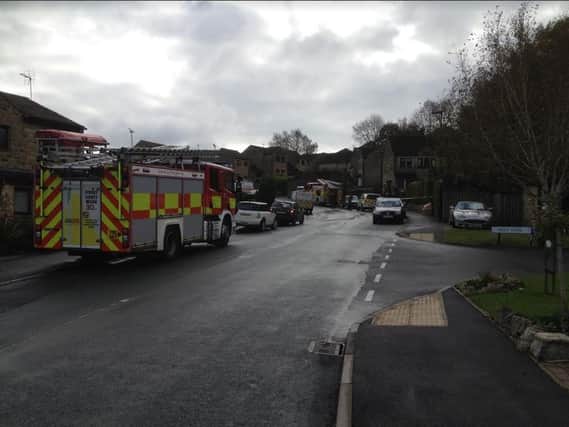 Firefighters dealt with a house fire in Sheffield