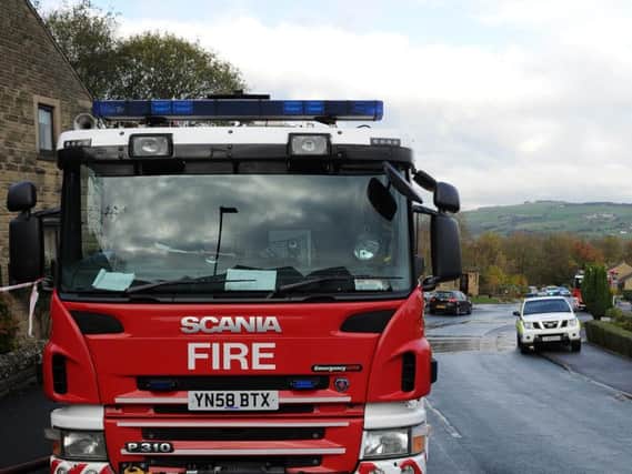 A woman died in a house fire in Stannington