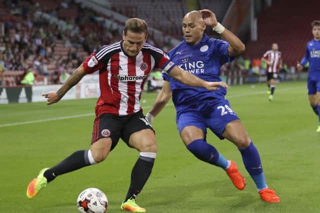 Sheffield United began their Checkatrade Trophy campaign against a Leicester City under-21 team 
Â©2016 Sport Image all rights reserved