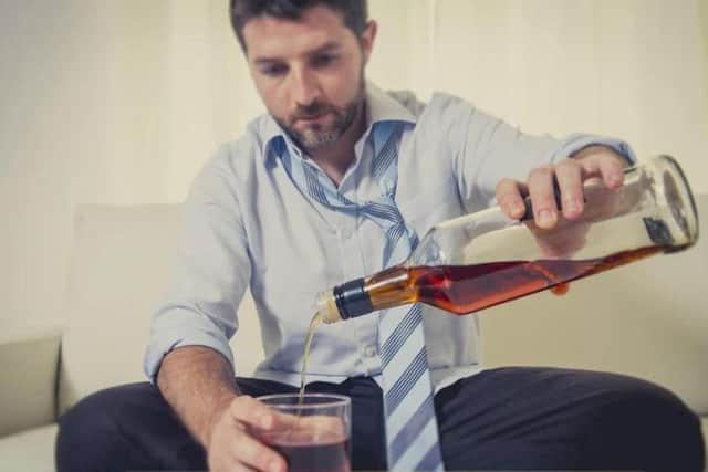 Stress fuels booze