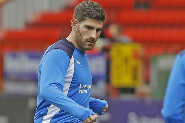 Chesterfield striker Ched Evans