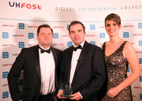 Three digital firms from South Yorkshire were recognised at the Digital Entrepreneur Awards, which took place at Manchesters Palace Hotel last night.