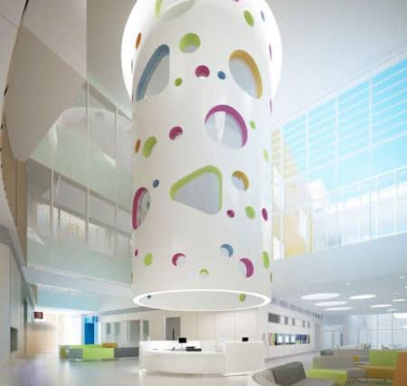 Artist's view of Play Tower, as it will look
