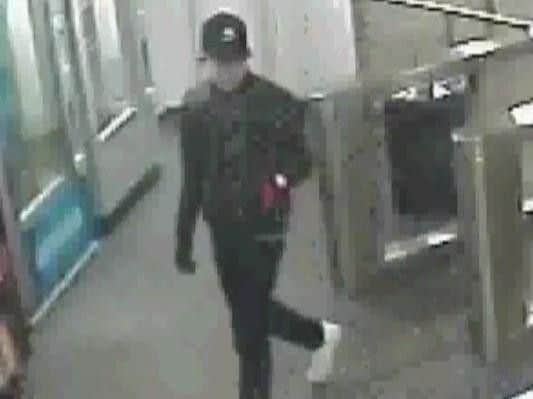 Police want to speak to this man after the theft of a disabled teenager's laptop