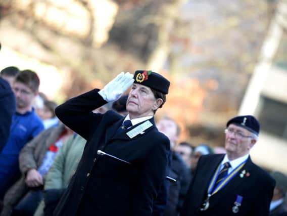 Remembrance in Sheffield.