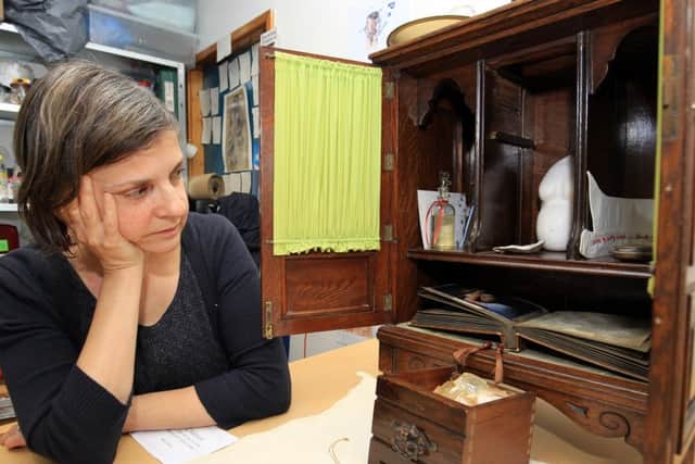 Artist Gill Alderson. Kate Dore, director of Yorkshire Artspace and this year's chair of Sheffield's Culture Consortium, pictured at Exchange Place Studios. Picture: Chris Etchells