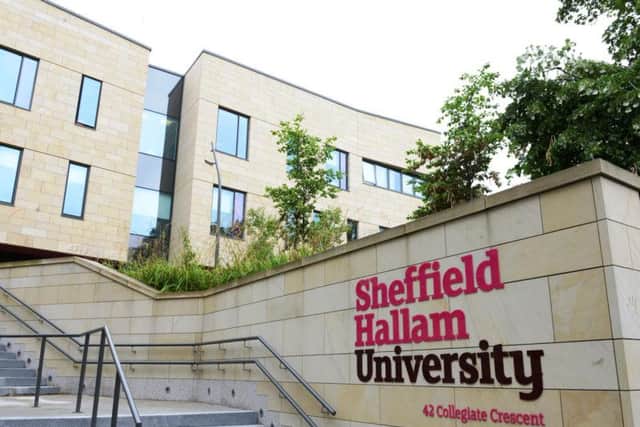 Sheffield Hallam University.