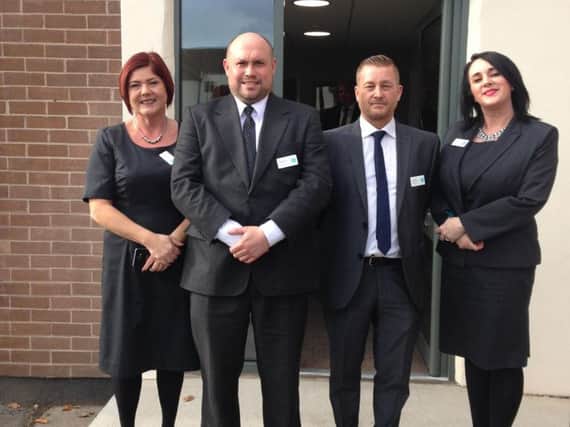Staff at the funeral home welcomed members of the public to an open day.