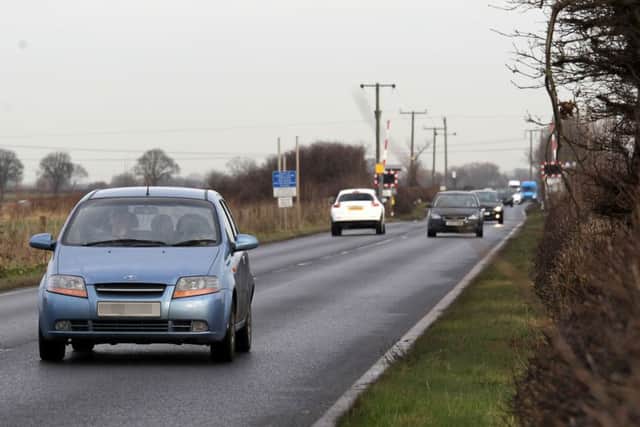 A general view of Stainforth Road in Barnby Dun after an 81 year old died in a car crash on Sunday.