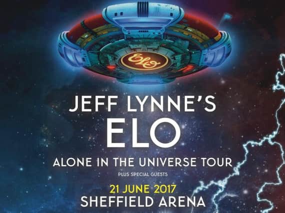 Jeff Lynne's ELO to play Sheffield Arena on June 21, 2017.