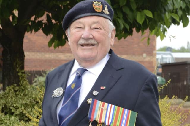 D-Day soldier Bill Hartley from Woodhouse