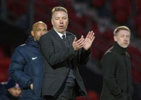 Darren Ferguson was pleased with the performance in last weekend's win over Hartlepool United.