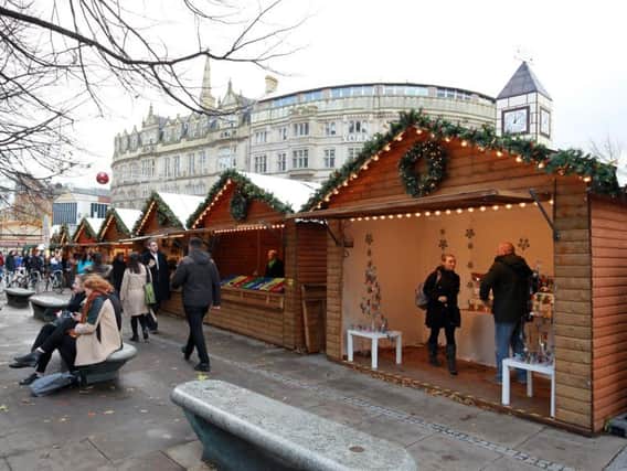 Free parking spaces will give shoppers a chance to scour the Christmas markets for deals for as long as they like