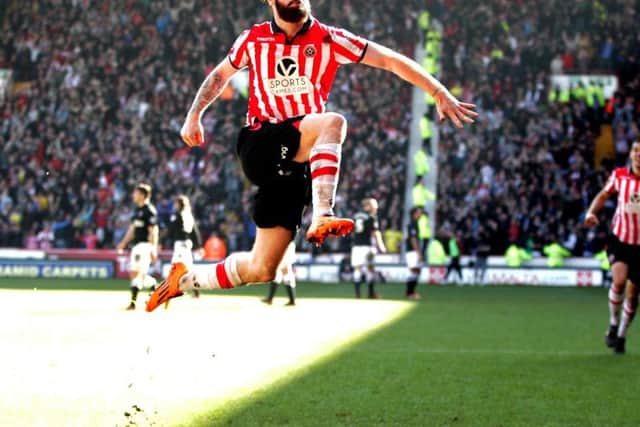 John Brayford was on target for the Blades the last time these sides met