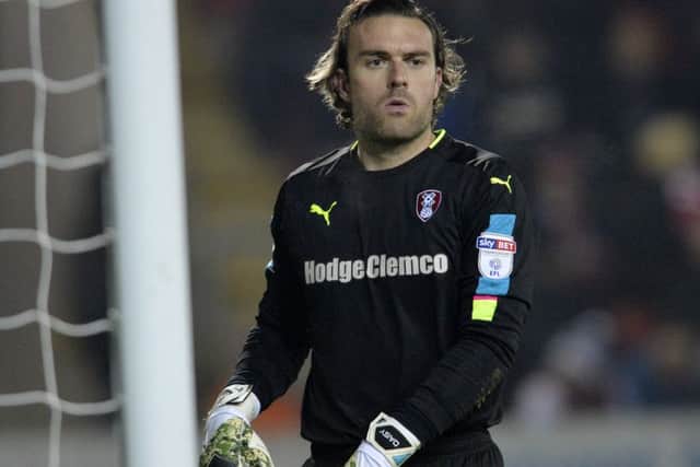 Lee Camp had to go off injured