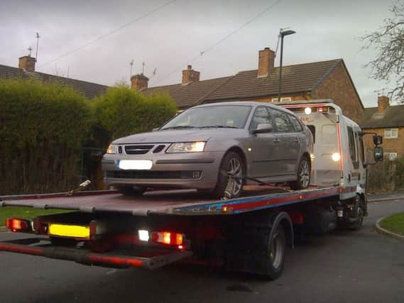 Stolen car found by South Yorkshire Police