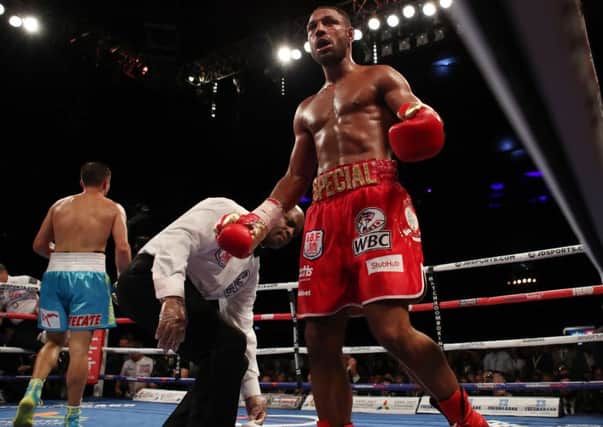 Kell Brook at middleweight, in September against Gennady Golovkin