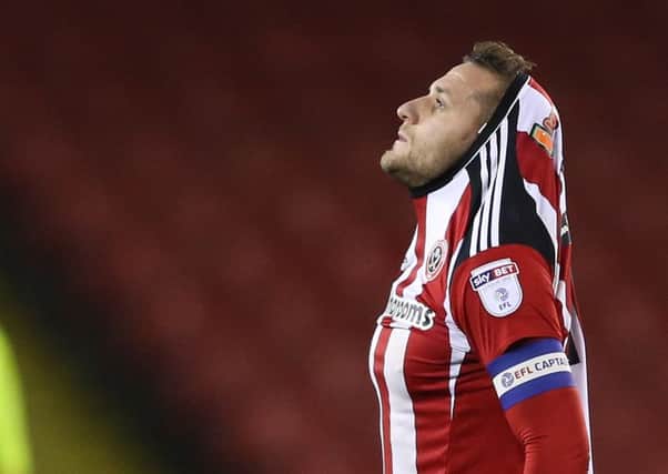 A frustrated Billy Sharp