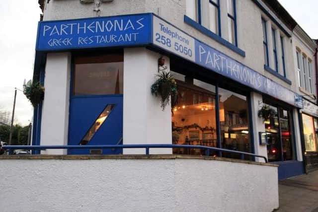 Food review at Parthenonas on London Road in Sheffield.