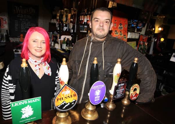 The White Lion pub on London Road in Sheffield has been recognised as an asset of community value, giving members of the local community the right to put together a bid should it be put up for sale. Pictured are landlords Mandy Billings and Jon Terry.