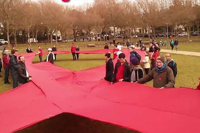 Red ribbon red letter day