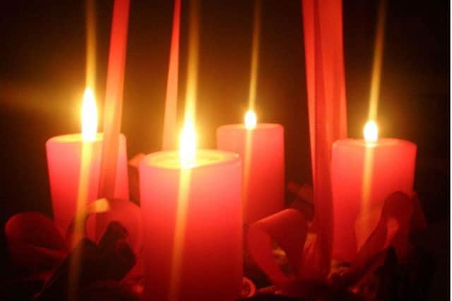 Advent candles