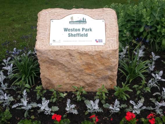 Weston Park Centenary Field