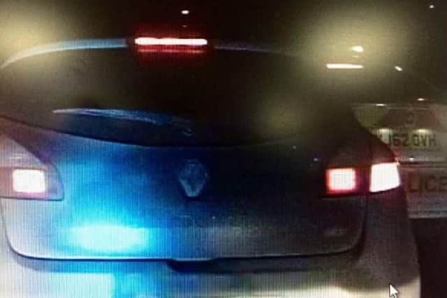 Car involved in police chase in Doncaster