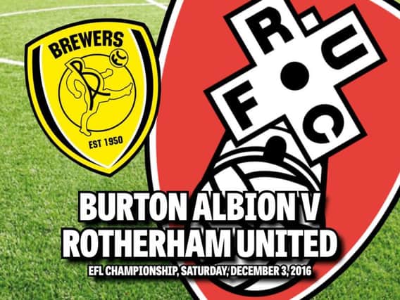 Burton Albion v Rotherham United