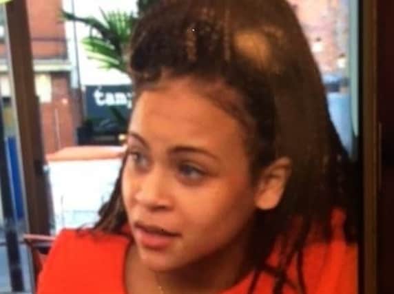 Olivia Bonnick-Campbell, who went missing in Sheffield on Saturday, December 3