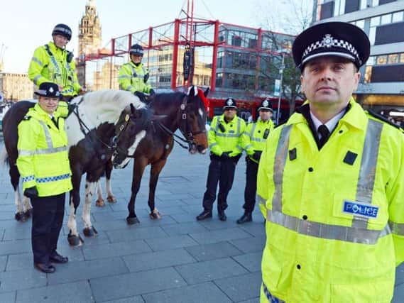 Superintendent Colin McFarlane's Sheffield team are set to blitz booze-related crime in run up to Christmas.