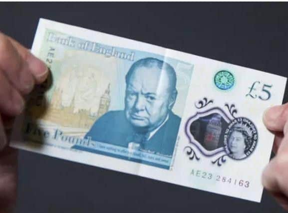 Brits are being urged to check their new fivers after engraved bank notes worth as much as 50,000 were circulated in a Willie Wonka-style 'Golden Ticket' giveaway.