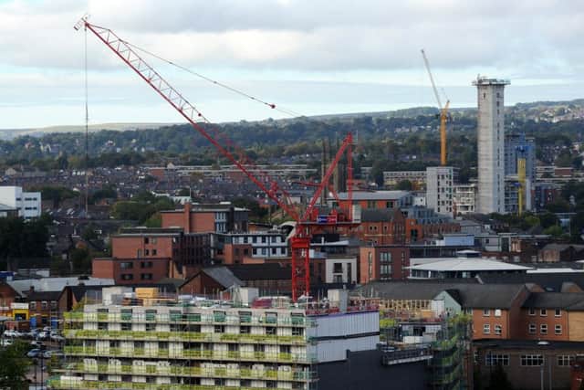 Construction sites across Sheffield. Picture: Andrew Roe