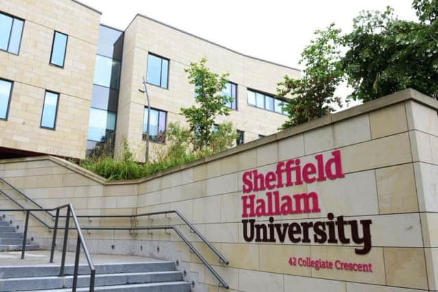 Sheffield Hallam University.