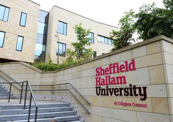 Sheffield Hallam University.