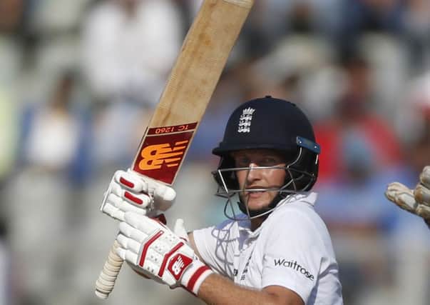 England's batsman Joe Root