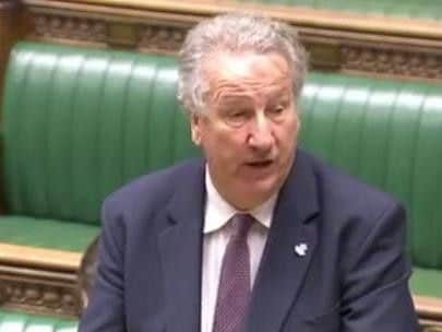 Parliamentary Under Secretary of State for Health David Mowat. Picture: Parliament TV