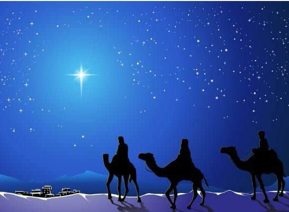 Star-gazers: Three Wise Men