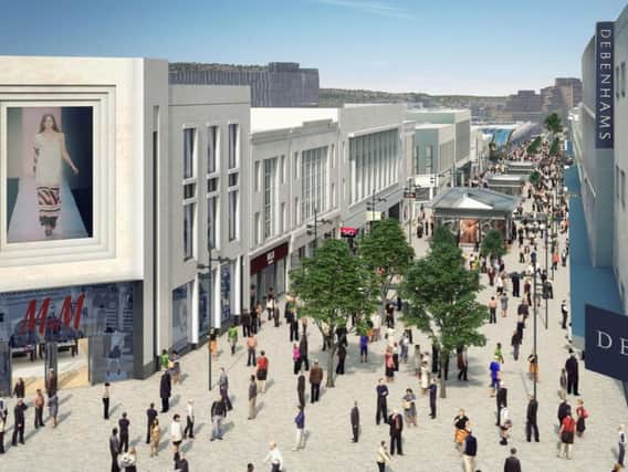 The final phase of The Moor redevelopment.