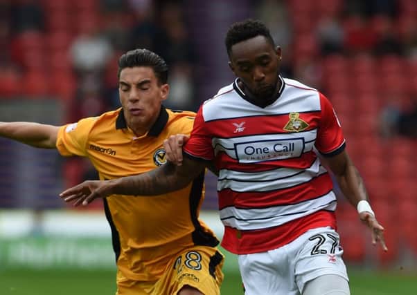 Cedric Evina could leave Rovers on loan come January.