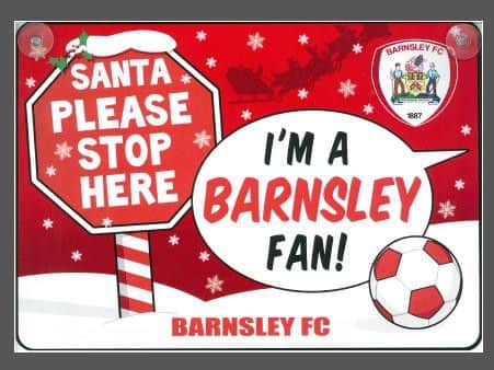 Santa will be stopping off in Barnsley. (Photo: Barnsley FC).