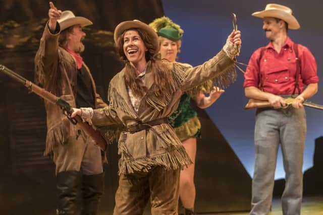 Anna-Jane Casey (Annie Oakley) in Annie get Your Gun at the Crucible Theatre