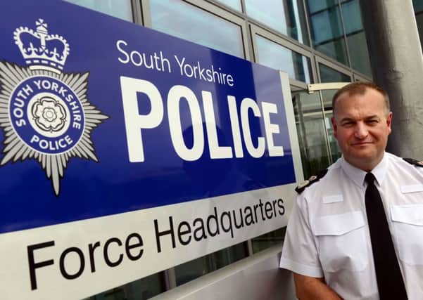Chief Constable of South Yorkshire Police Stephen Watson. Picture Scott Merrylees