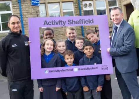Activity Sheffield helped organise Walk to School initiatives