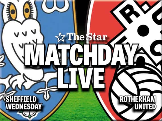Sheffield Wednesday v Rotherham United - As it happens