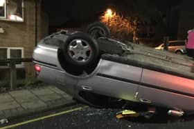 The scene of the crash on Howard Road in Walkley