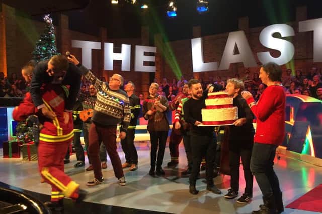 The Everly Pregnant Brothers and Sheffield firefighters on The Last Leg
